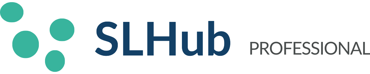 Schriftzug SLHub Professional